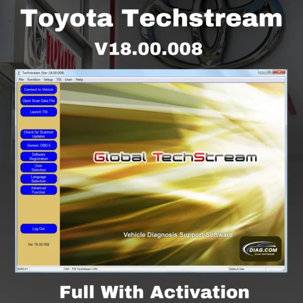 Toyota Techstream V18.00.008