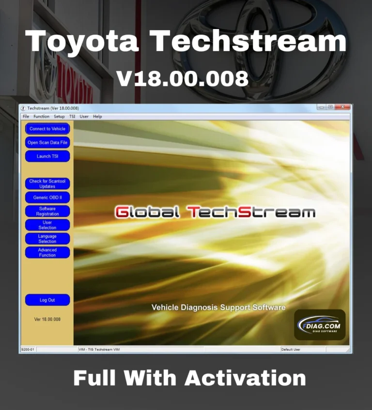 Toyota Techstream V18.00.008